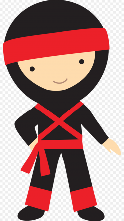 Ninja Cartoon clipart - Red, Cartoon, Boy, transparent clip art