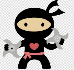Ninja Cartoon clipart - Cartoon, Design, Line, transparent ...