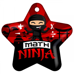 Math Ninja Star Brag Tags | SchoolLife.com