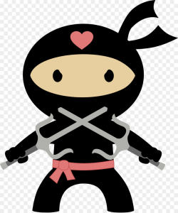 Ninja Cartoon clipart - Illustration, Pink, Cartoon ...