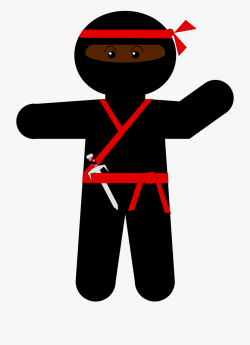 Samurai Vector Japan - N Is For Ninja Clipart #478851 - Free ...