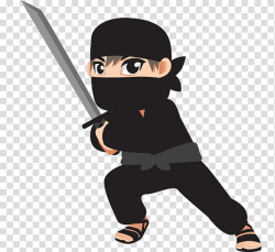 Ninja boy , Ninja Kid Cartoon Illustration, Samurai Ninja ...