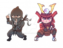 Ninja clipart samurai, Ninja samurai Transparent FREE for ...