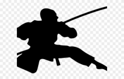 Ninja Clipart Silhouette - Ninja Silhouette - Png Download ...