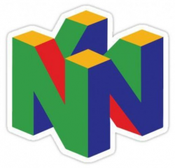 N64 Logo Stickers #nintendo #nintendo #logo | Stickers ...