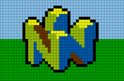 Nintendo 64 Logo Pixel Art | Pixel art, 8 bit art, Art