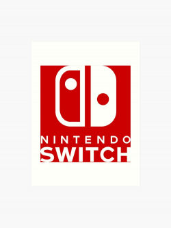 Nintendo Switch Hi-Res Logo | Art Print
