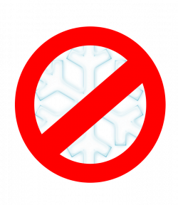 Free Clipart: No to snow! | Briana83