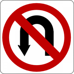 No U Turn Sign Clip Art at Clker.com - vector clip art ...