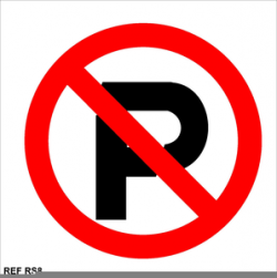 Free Clipart No Parking Signs | Free Images at Clker.com ...