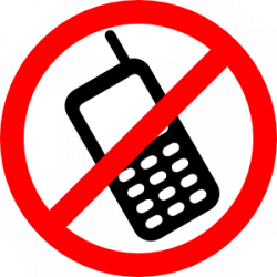 No Cell Phones Allowed Clip Art at Clker.com - vector clip ...