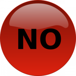 No Button Clip Art at Clker.com - vector clip art online ...