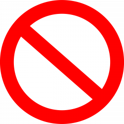 No symbol Clip art - forbidden png download - 2400*2400 ...