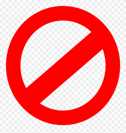 No Symbol Clip Art At Clipart Library - Prohibited Clipart ...