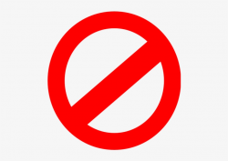 Cursor Is The No Symbol - Prohibited Clipart - Free ...