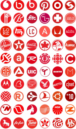 Red circle logos | Logo design love, Circle logo design, Red ...