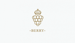 Simple berry (no crown though) | Luxury logo design, Vintage ...