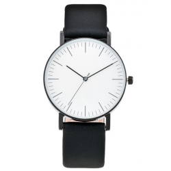 NO LOGO Classic Elite Watch Men Women Simple Stable Pointer Clock Fashion  Interview White Collar Wrist Watch Relogio XF0944 Online Wrist Watch Best  ...