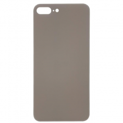 Glass Back Cover Gold - NO LOGO for iPhone 8 plus