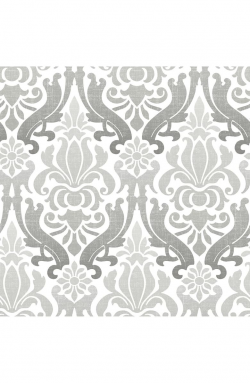 Wallpops Damask Reusable Peel & Stick Vinyl Wallpaper ...