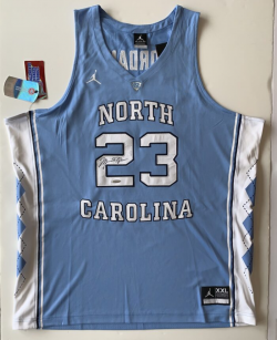 Michael Jordan Autographed UNC North Carolina Jersey