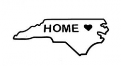 Details about NC North Carolina State Outline Heart Home Vinyl Decal  Sticker Car Truck 75117