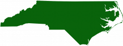 North Carolina Map silhouette - Free Vector Silhouettes ...