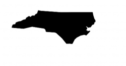 North Carolina Silhouette Die Cut Vinyl Decal - State US Window Sticker Car  NC | eBay