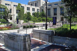 Technological Institute plaza | Evanston Now