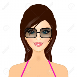 Girl Nose Clipart