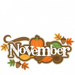 November word clipart 1 » Clipart Portal