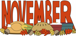 November word clipart » Clipart Portal