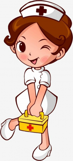 Cute Cartoon Nurse, Cute Clipart, Cartoon Clipart, Nurse Clipart PNG ...