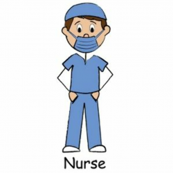 Male nurse clipart | Medical Doctor Nurse Cookies | Nurse clip art ...