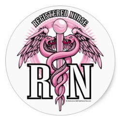 Registered Nurse Clip Art | Registered Nurse Logo Pink | Proud to be ...
