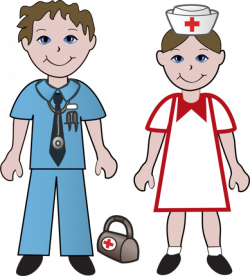 Nurse Black And White Clipart | Free download best Nurse Black And ...