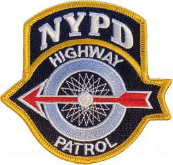 NEW YORK CITY POLICE DEPARTMENT SHOULDER PATCH: Highway Patrol (NYPD)