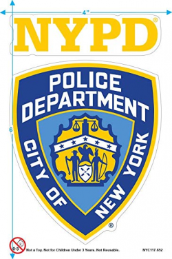 Amazon.com: Popfunk New York City NYC NYPD Logo Collectible ...