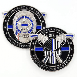 Amazon.com: Punisher Thin Blue Line, Blue Lives Matter Law ...