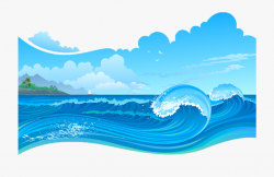 Ocean Waves Transparent Background #2738050 - Free Cliparts ...