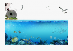 Ocean Vector Deep - Deep Sea Png, Cliparts & Cartoons - Jing.fm