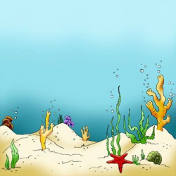 Make It Crafty Seaweed Sea Floor | Art, Sea floor, Cartoon ...