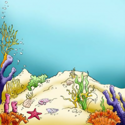 Ocean Floor Clip Art | coral sea floor digi stamp us 3 00 a ...