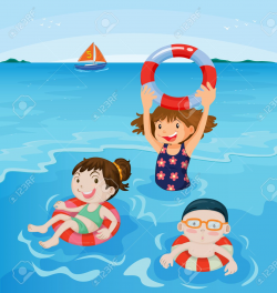 Swimming Cliparts Ocean 6 - 1230 X 1300 - Making-The-Web.com