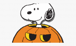 Snoopy Clipart October - Charlie Brown Snoopy Halloween ...