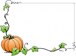 October Border Clipart - Clip Art Library