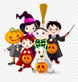 Spooky Clipart October - Halloween Costume Cartoon - Png Download ...