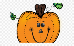 Pumpkin Clipart October - Cute Transparent Background October ...