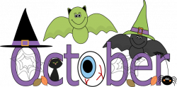 October word clipart - Clip Art Library
