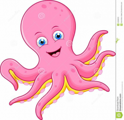 Octopus Cartoon Clip Art ... | Cute octopus, Cartoon ...